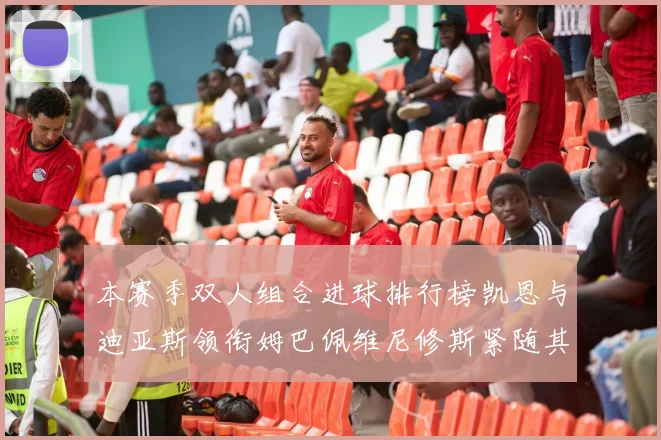 本赛季双人组合进球排行榜凯恩与迪亚斯领衔姆巴佩维尼修斯紧随其后