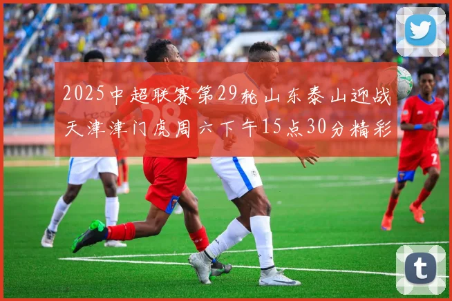 2025中超联赛第29轮山东泰山迎战天津津门虎周六下午15点30分精彩开战